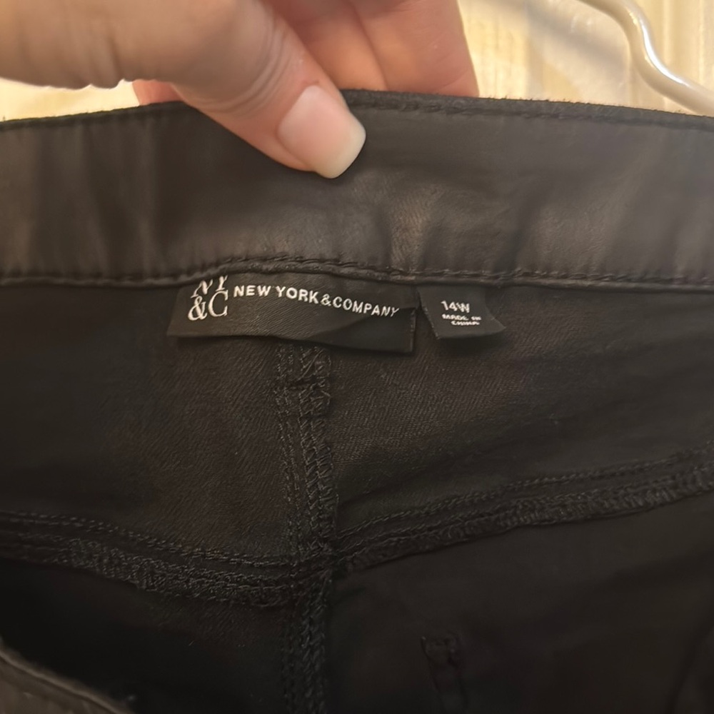 New York & Company Dark Charcoal Trousers
